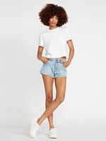 Stoney Stretch Denim Shorts