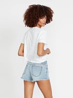 Stoney Stretch Denim Shorts