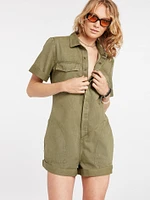 Mechanicali Romper - Military