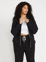 Lived Lounge Plus Zip Up - Black