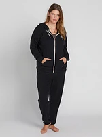 Lived Lounge Plus Zip Up - Black