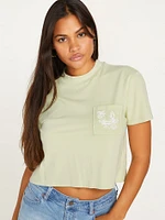 Pocket Dial Tee - Sage