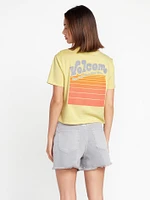 Pocket Dial Short Sleeve Tee - Citron