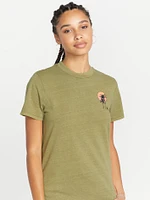 Lock It Up Short Sleeve Tee - Moss