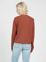 Thermality Long Sleeve Tee - Dark Clay