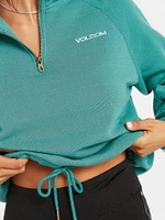 Way Stacked Mock Neck - Jade