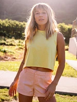 Stone Hour Crop Top - Citron