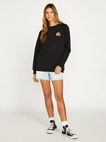 Stone Magic Boyfriend Crew Sweatshirt