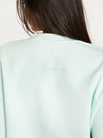 Stone Heart II Crew Sweatshirt - Pale Aqua