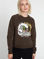 Truly Stokin Sweatshirt - Espresso