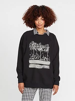 Coco Ho Boyfriend Sweatshirt - Black
