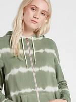 Lived Lounge Zip Sweatshirt - Light Army