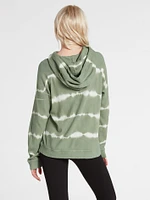 Lived Lounge Zip Sweatshirt - Light Army