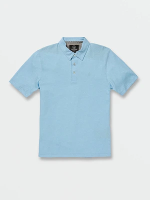 Big Boys Wowzer Polo Short Sleeve Shirt - Arctic Blue