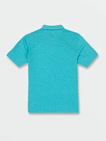 Big Boys Wowzer Polo Short Sleeve Shirt - Electric Blue