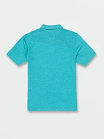 Big Boys Wowzer Polo Short Sleeve Shirt - Electric Blue