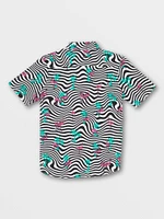 Big Boys Flamingbros Short Sleeve Shirt - White