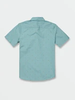 Big Boys Graffen Short Sleeve Shirt - Cali Blue Heather