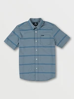 Big Boys Stone Stagger Short Sleeve Shirt - Pewter