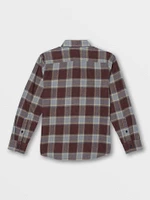 Big Boys Caden Plaid Long Sleeve Shirt