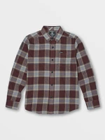 Big Boys Caden Plaid Long Sleeve Shirt