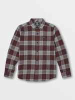 Big Boys Caden Plaid Long Sleeve Shirt