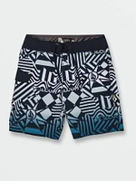 Big Boys Ringer Mod-Tech Trunks - Navy