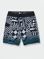 Big Boys Ringer Mod-Tech Trunks - Navy