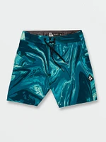 Big Boys Psyche Marble Mod-Tech Trunks - Cali Blue Heather