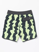 Big Boys Mod Wanderer Scallop Trunks - Green Tea