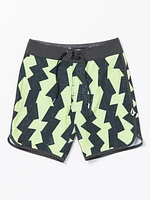 Big Boys Mod Wanderer Scallop Trunks - Green Tea