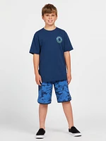 Big Boys Stone Stripe Mod-Tech Trunks - Camper Blue