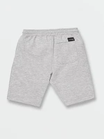 Big Boys Booker Fleece Shorts - Athletic Heather