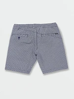 Big Boys Frickin Mix Elastic Waist Shorts - Navy