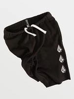 Big Boys Iconic Stone Fleece Shorts