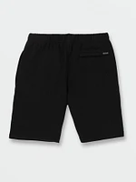 Big Boys Iconic Stone Fleece Shorts