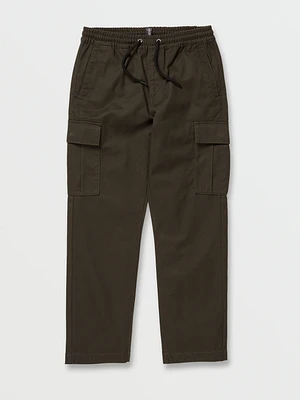 Big Boys March Cargo Pants - Rinsed Black