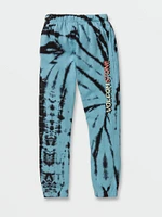 Big Boys Caiden Dye Fleece Pants - Pale Aqua