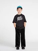 Big Boys Outerspaced Elastic Waist Pants - New Black