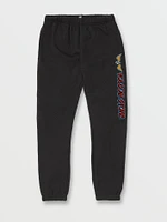 Big Boys Caiden Fleece Pants - Black