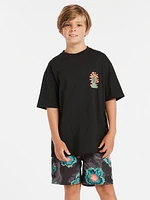 Big Boys Medal Petal Trunks - Black