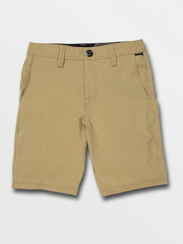 Big Boys Frickin Surf N' Turf Static Shorts - Dark Khaki