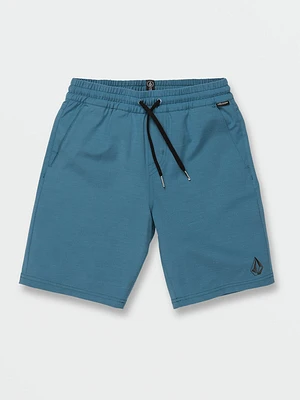 Big Boys Understoned Elastic Waist Hybrid Shorts