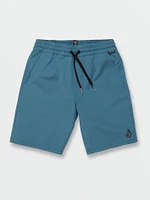 Big Boys Understoned Elastic Waist Hybrid Shorts