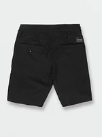 Big Boys Frickin Elastic Waist Cross Shred Hybrid Shorts