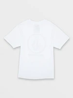 Big Boys Crisp Stone Short Sleeve Tee - White