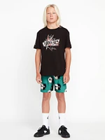 Big Boys Volcom Entertainment Skullconuts Short Sleeve Tee - Black