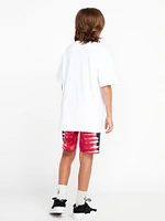 Big Boys Huskerdont Short Sleeve Tee - White