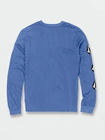 Big Boys Iconic Stone Long Sleeve Tee