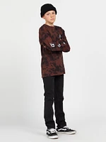 Big Boys Iconic Stone Dye Long Sleeve Tee